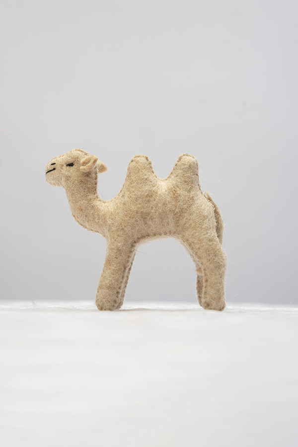 Felt Wool Baby Camel - Mongolian Gallery