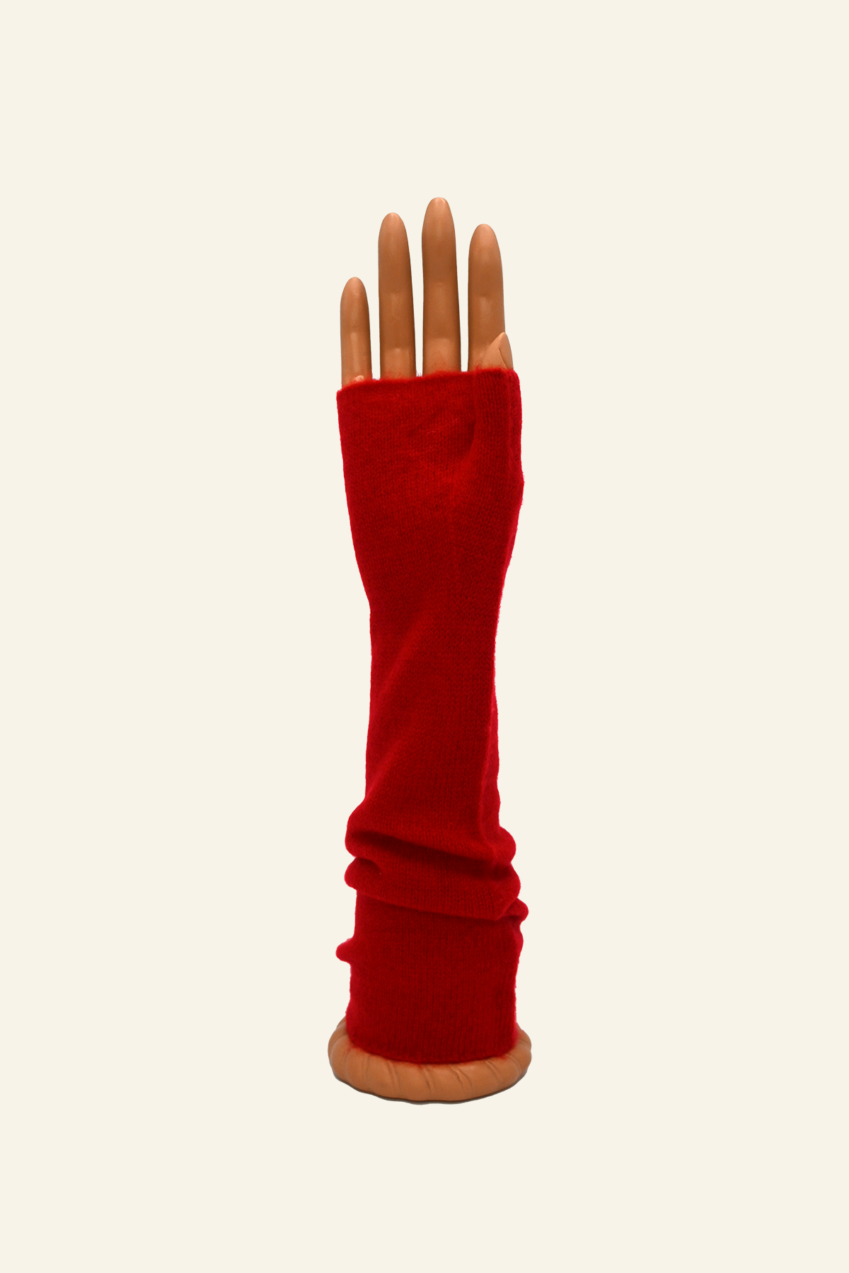 Long Cashmere Fingerless Gloves