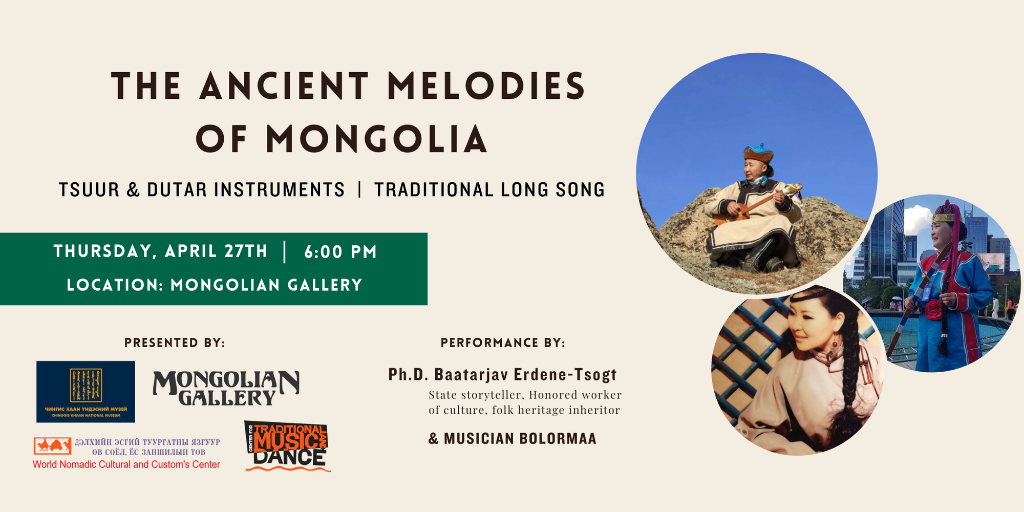 Ancient Melodies of Mongolia