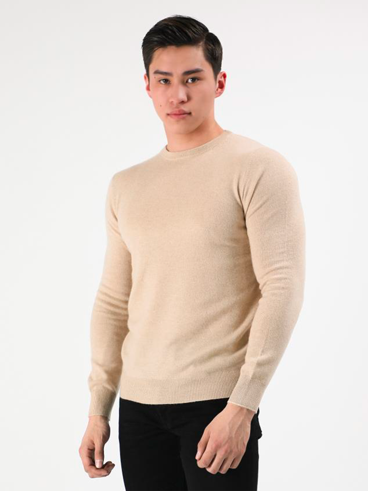 Cashmere Crewneck Sweater for Men