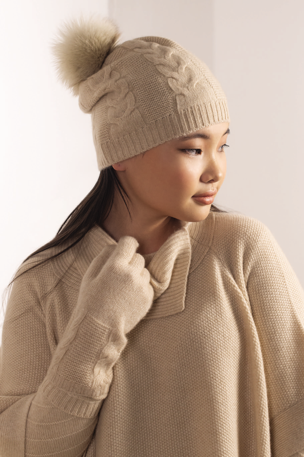 Cashmere hats for ladies outlet