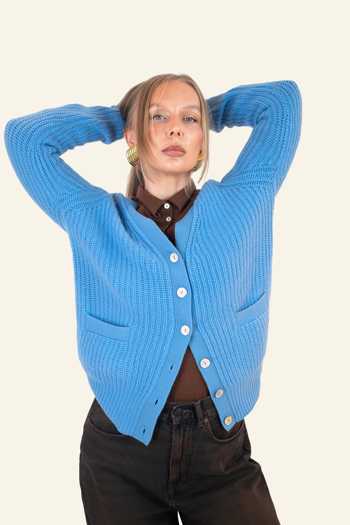 Buttondown Cashmere Cardigan