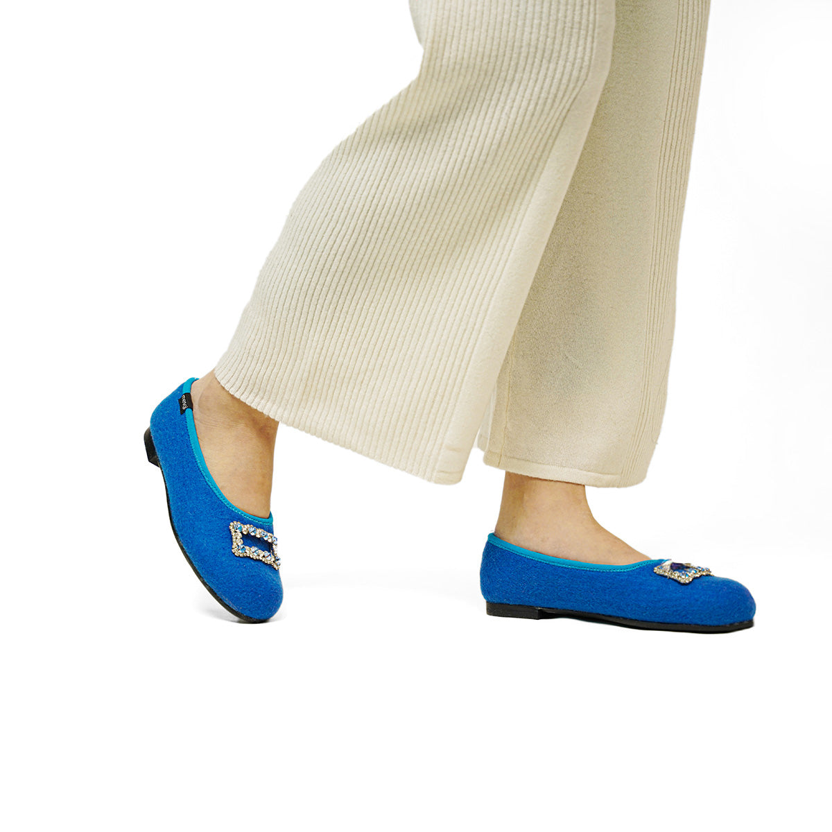 Merino Wool Ballerina in Blue