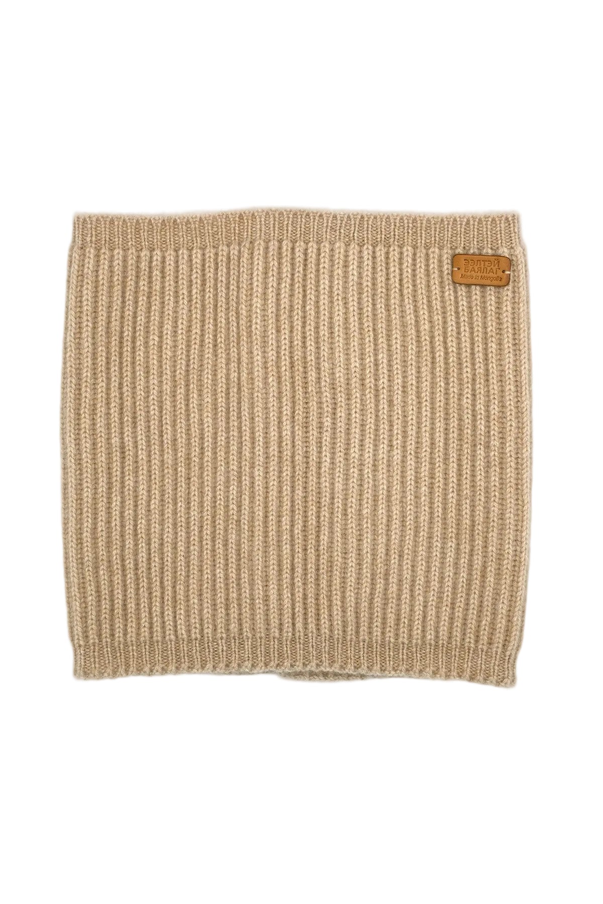 Beige Cashmere Neckwarmer