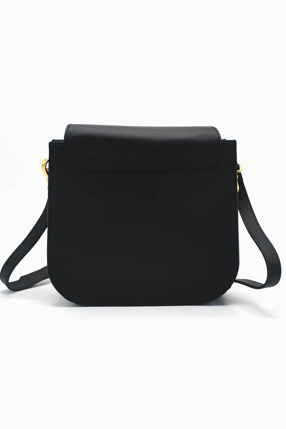 Leather Crossbody Bag with Detachable Strap