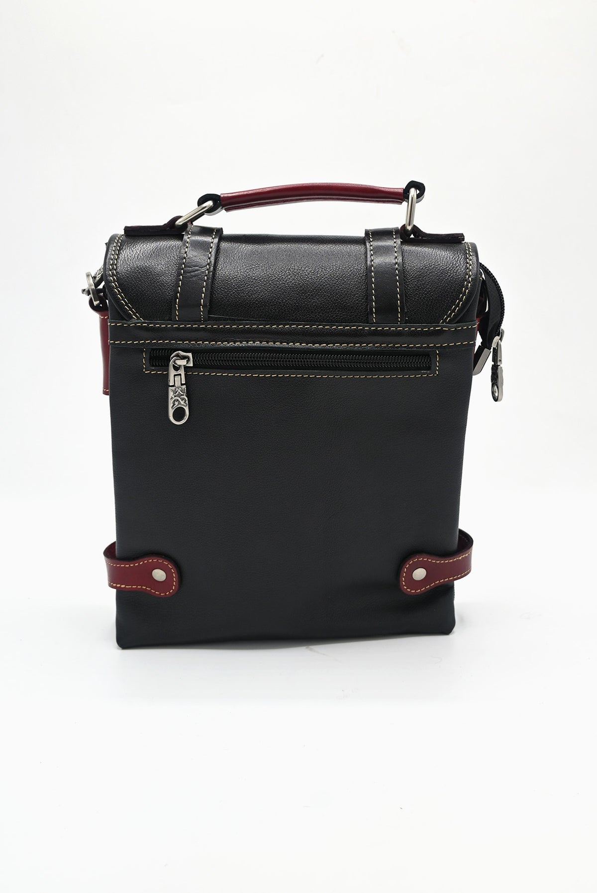 Leather Messenger Bag