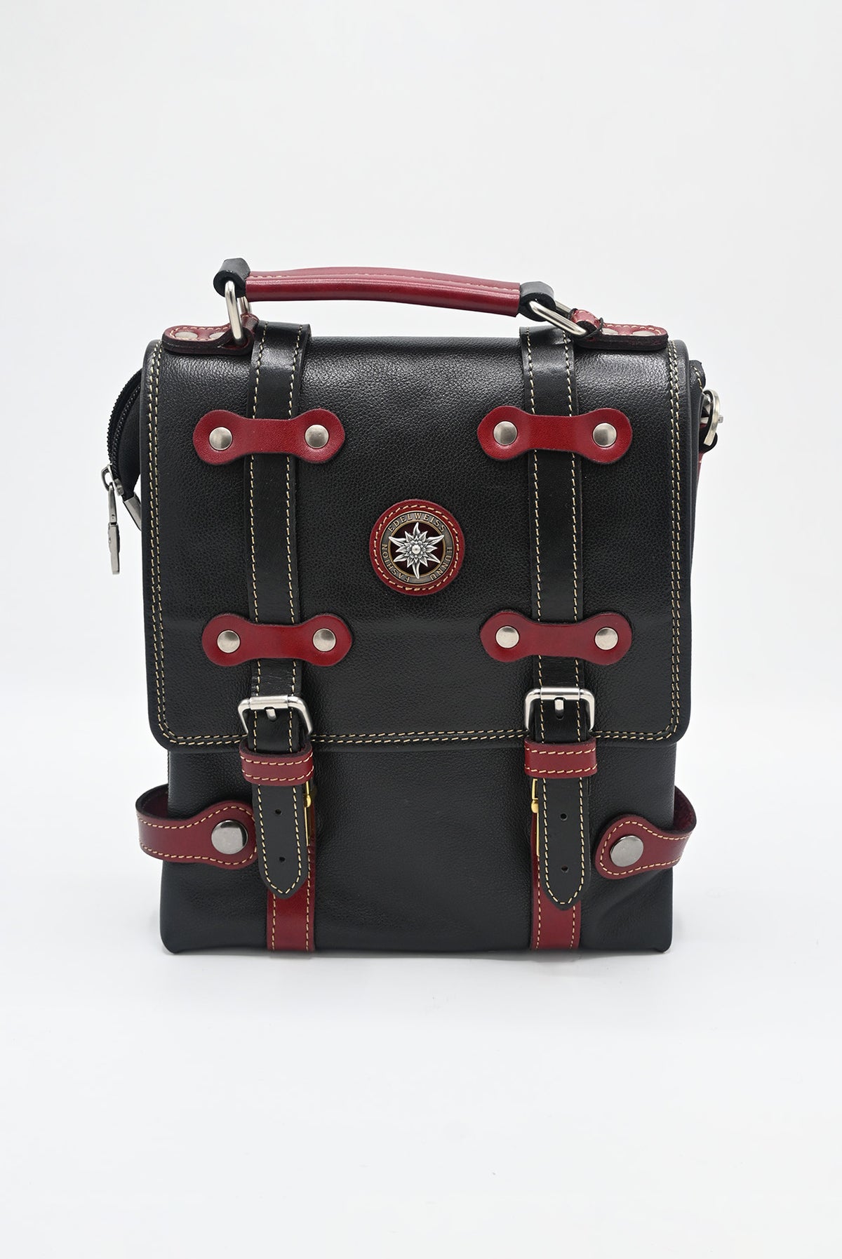 Leather Messenger Bag