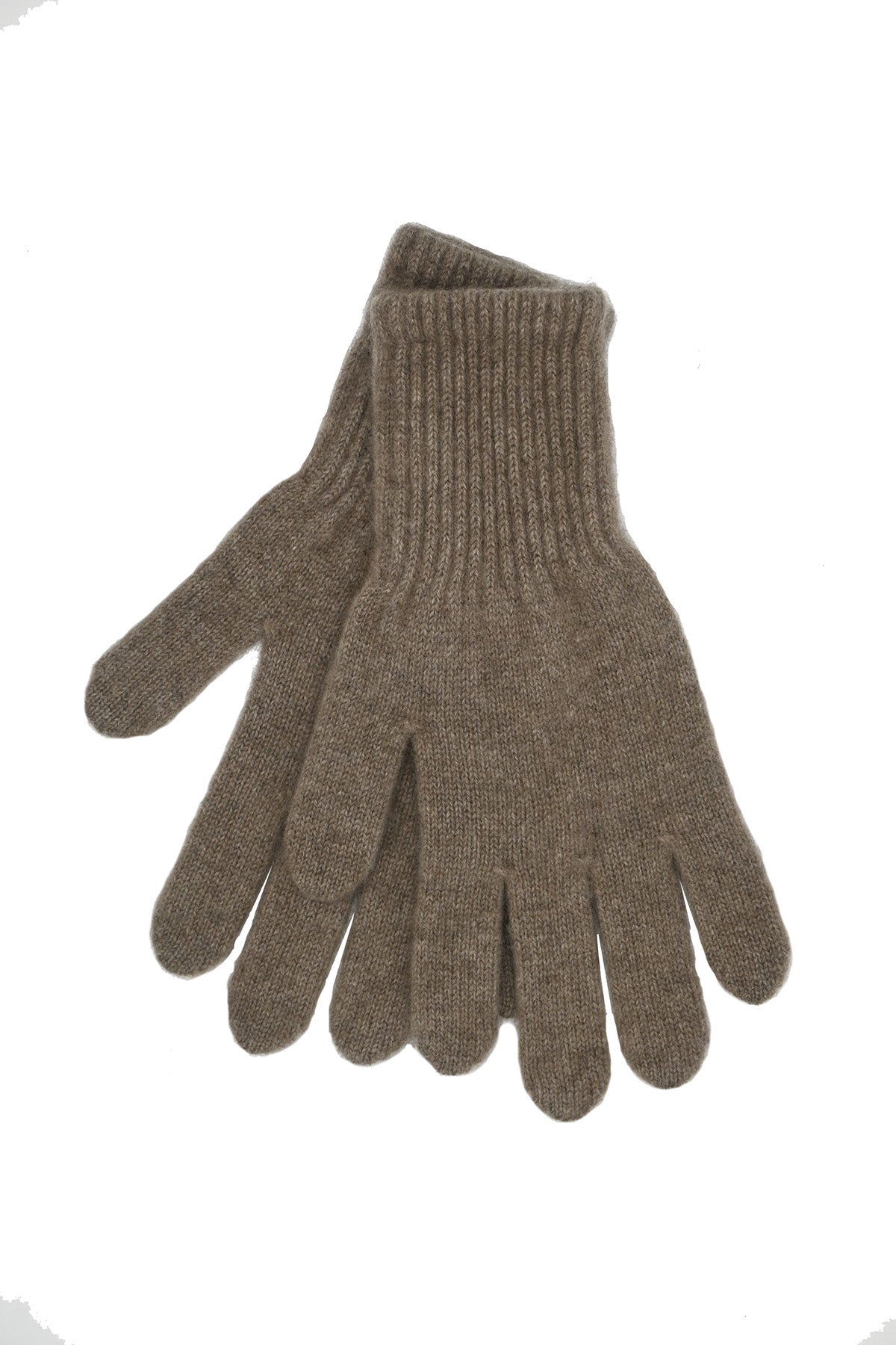 Brown Cashmere Gloves