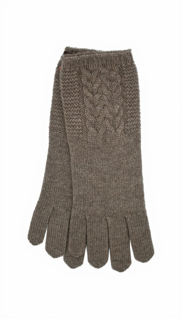 Brown Cashmere Gloves