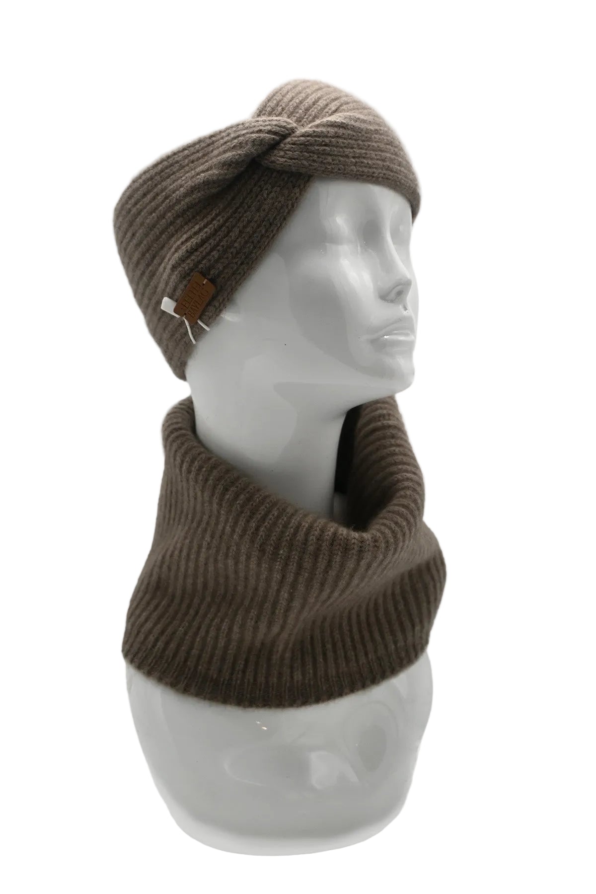Brown Cashmere Neckwarmer