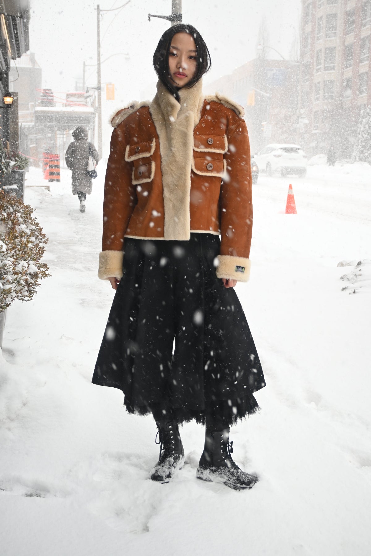 Reversible Shearling Sheepskin Jacket