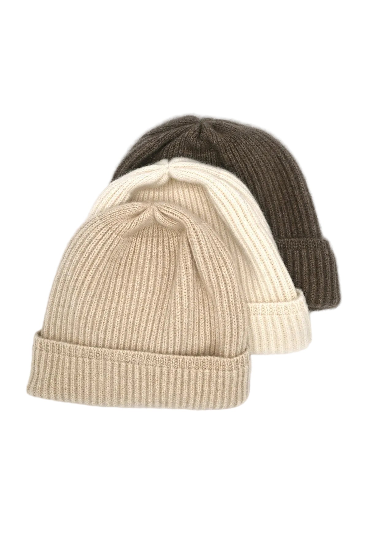 Brown Cashmere Beanie