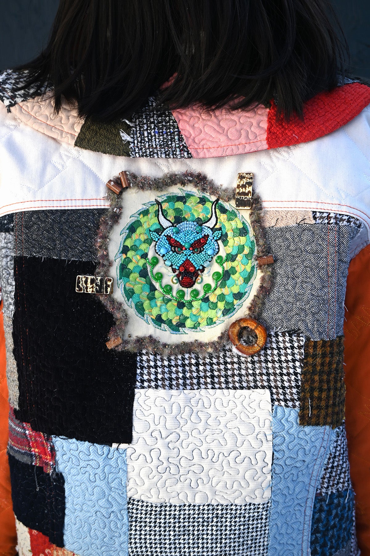 Quilted Patchwork Jacket