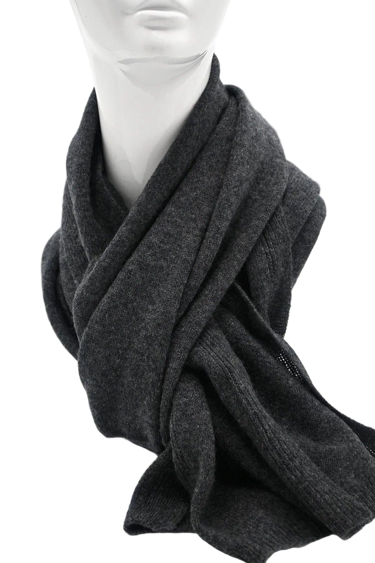 Knitted Cashmere Scarf