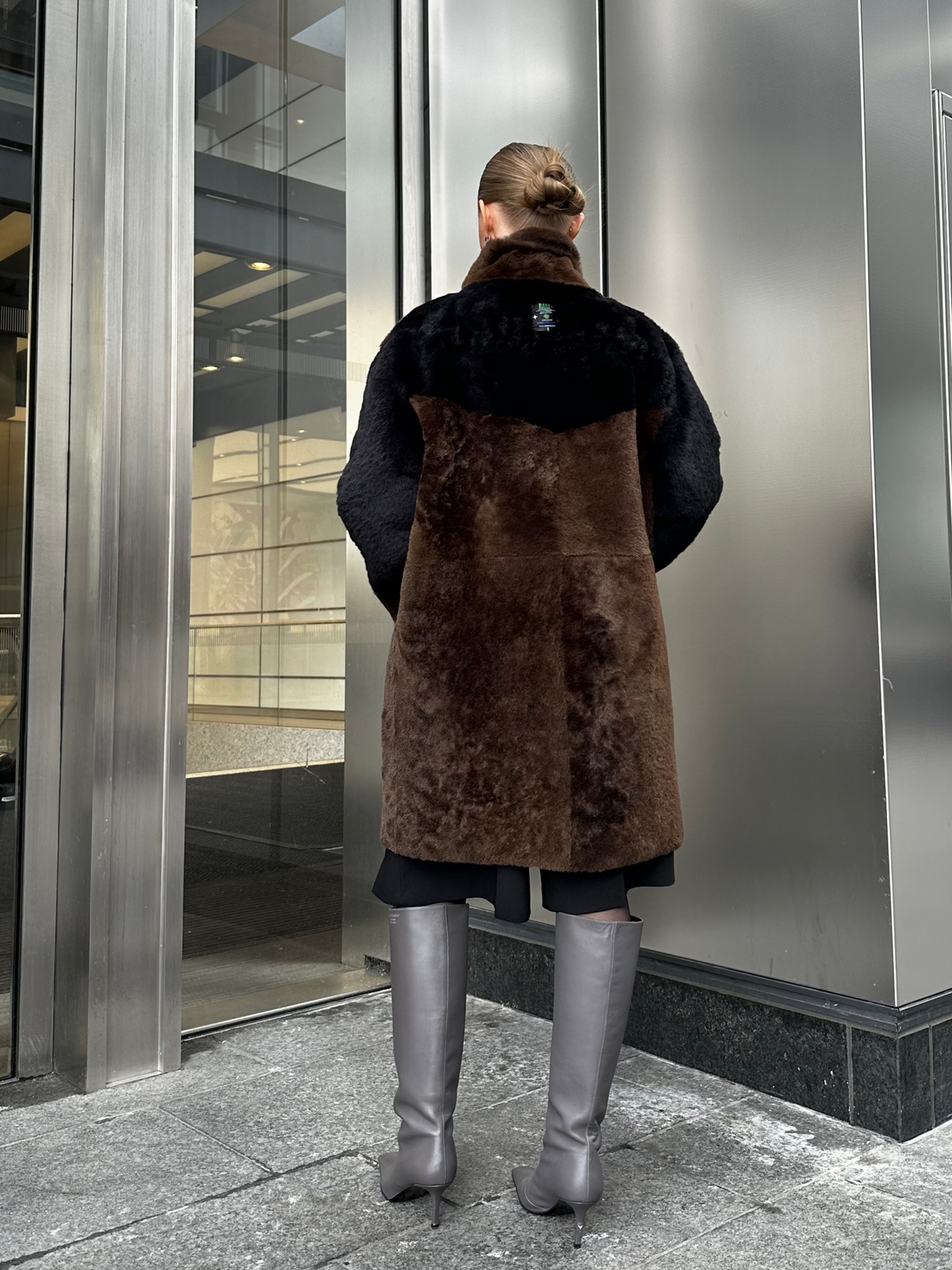 Reversible Suede &amp; Cowhide Jacket