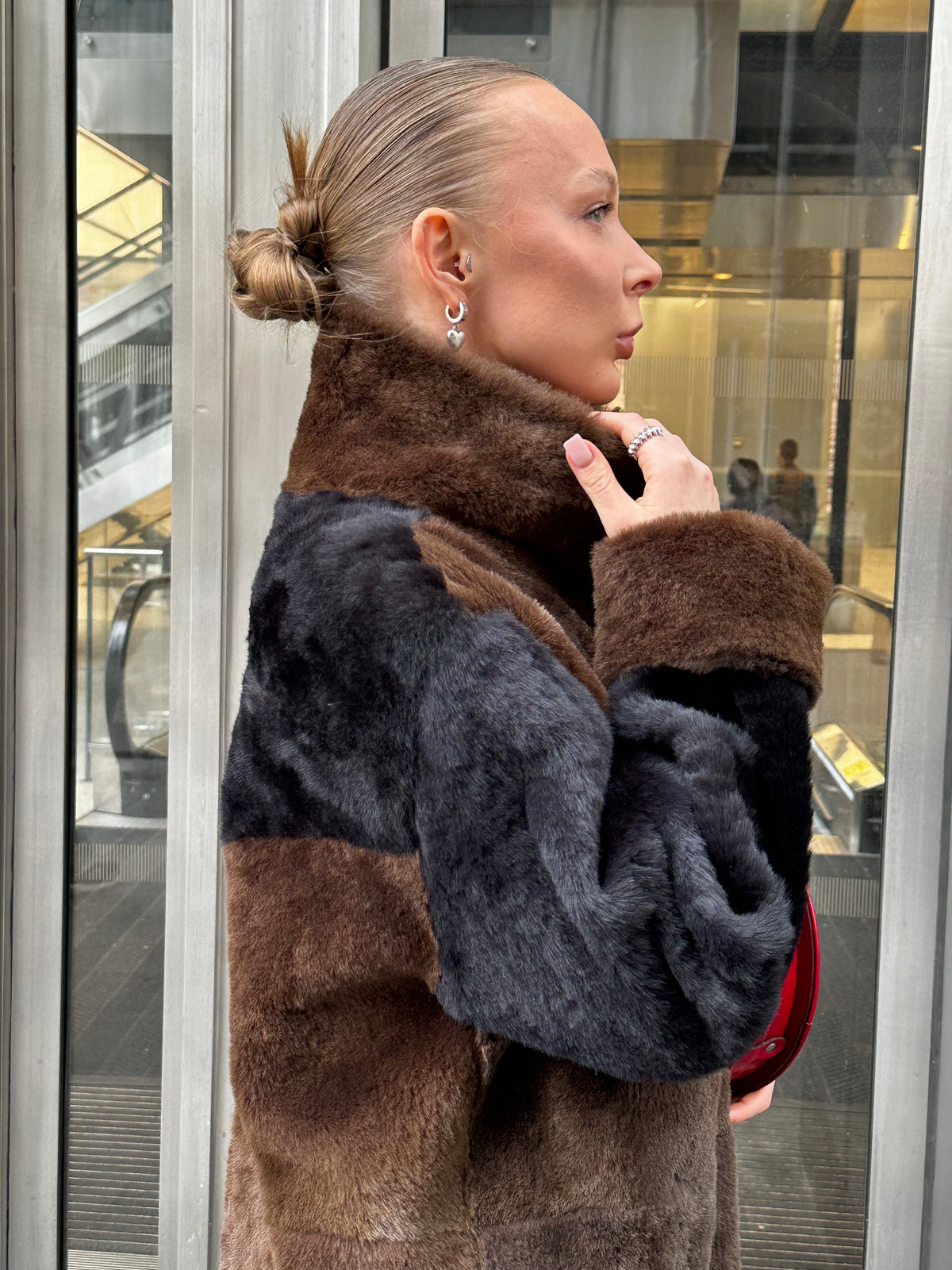 Reversible Suede &amp; Cowhide Jacket