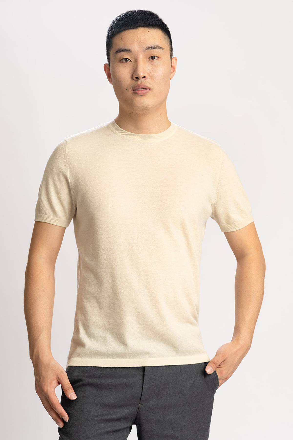 Cashmere Crewneck Tshirt