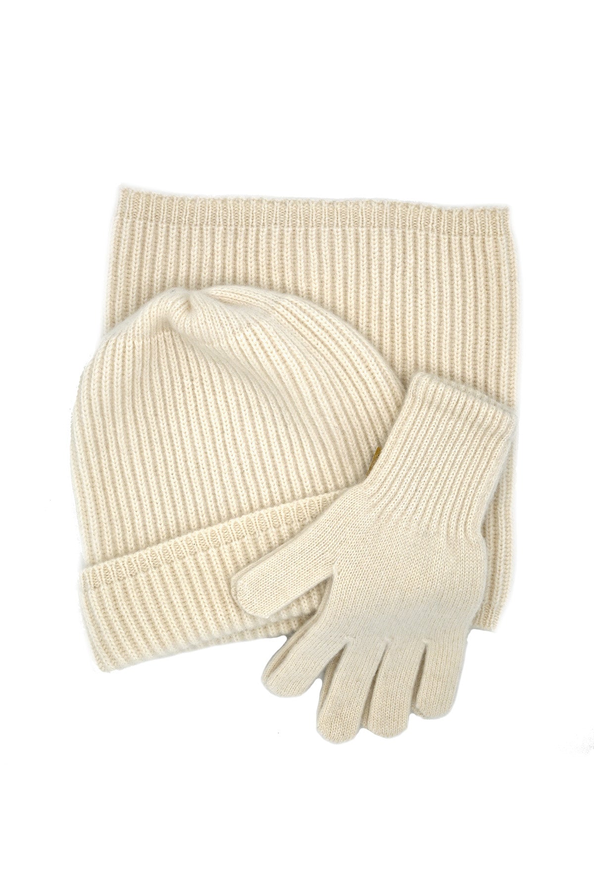 Ivory Cashmere Gloves
