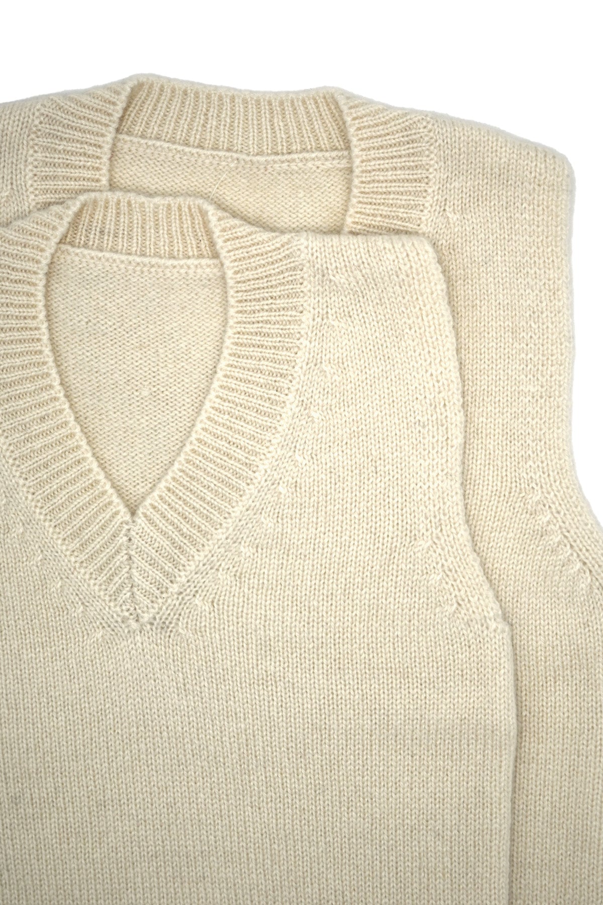 Ivory Cashmere Vest for Toddler