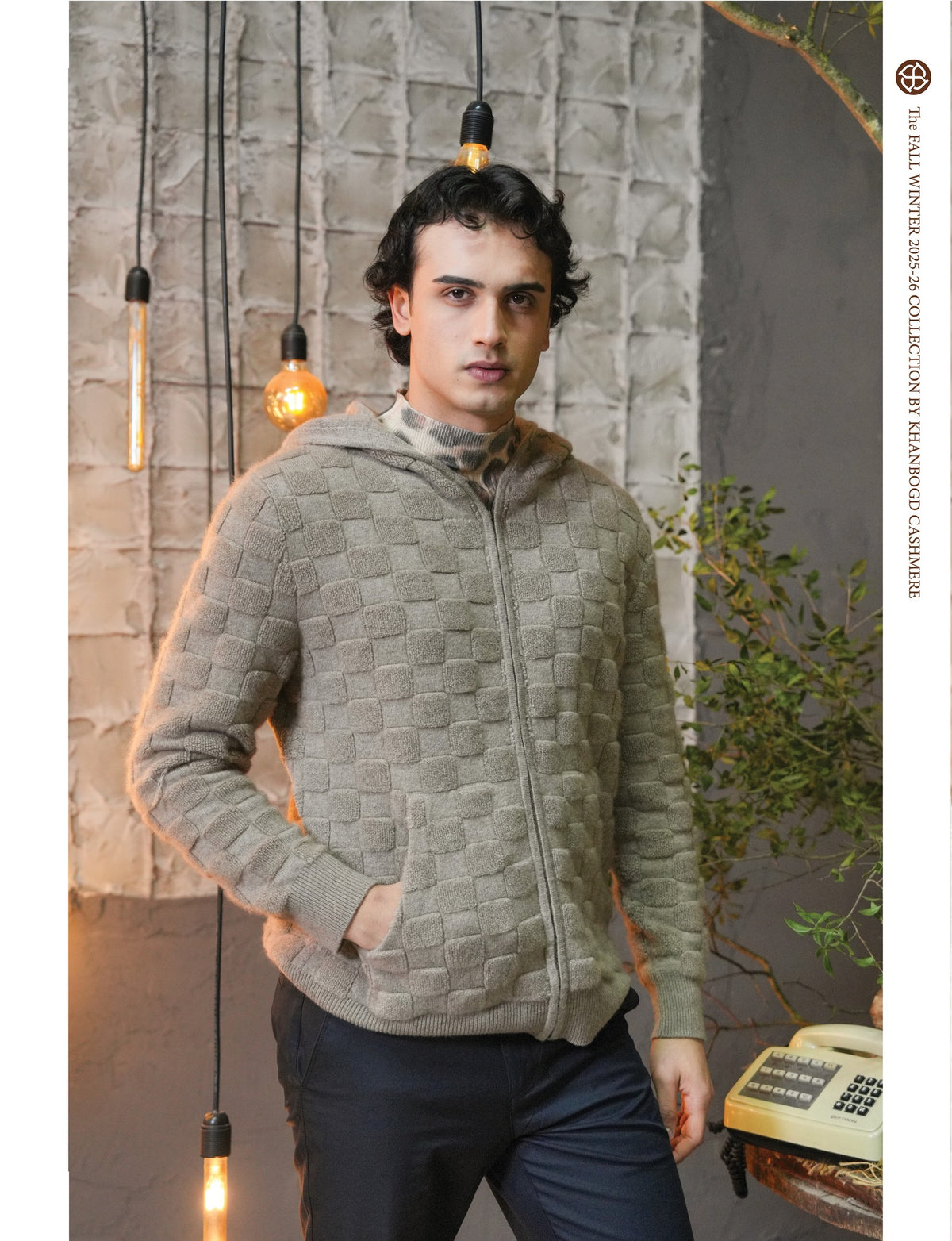 Hooded Cashmere Sweater