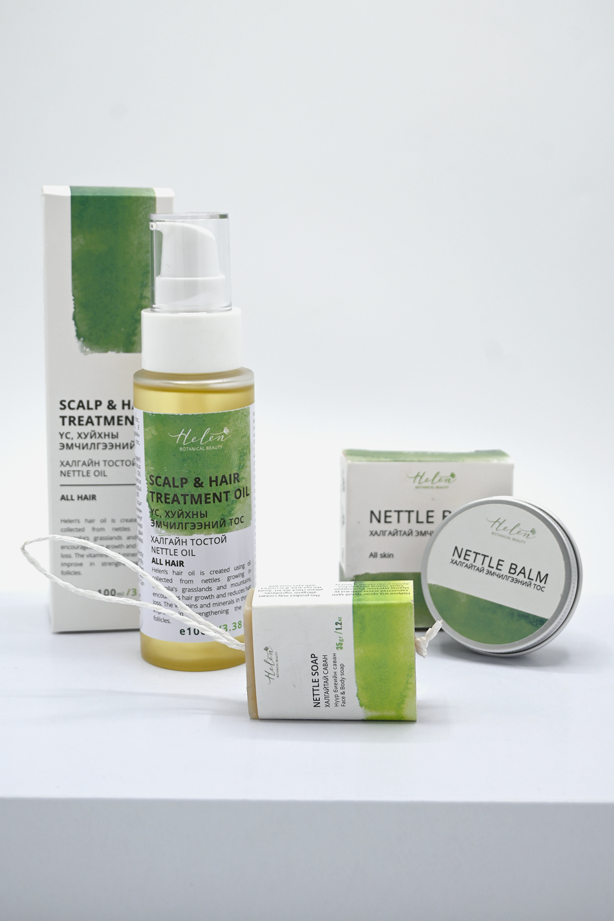 Nettle Skin &amp; Haircare Set