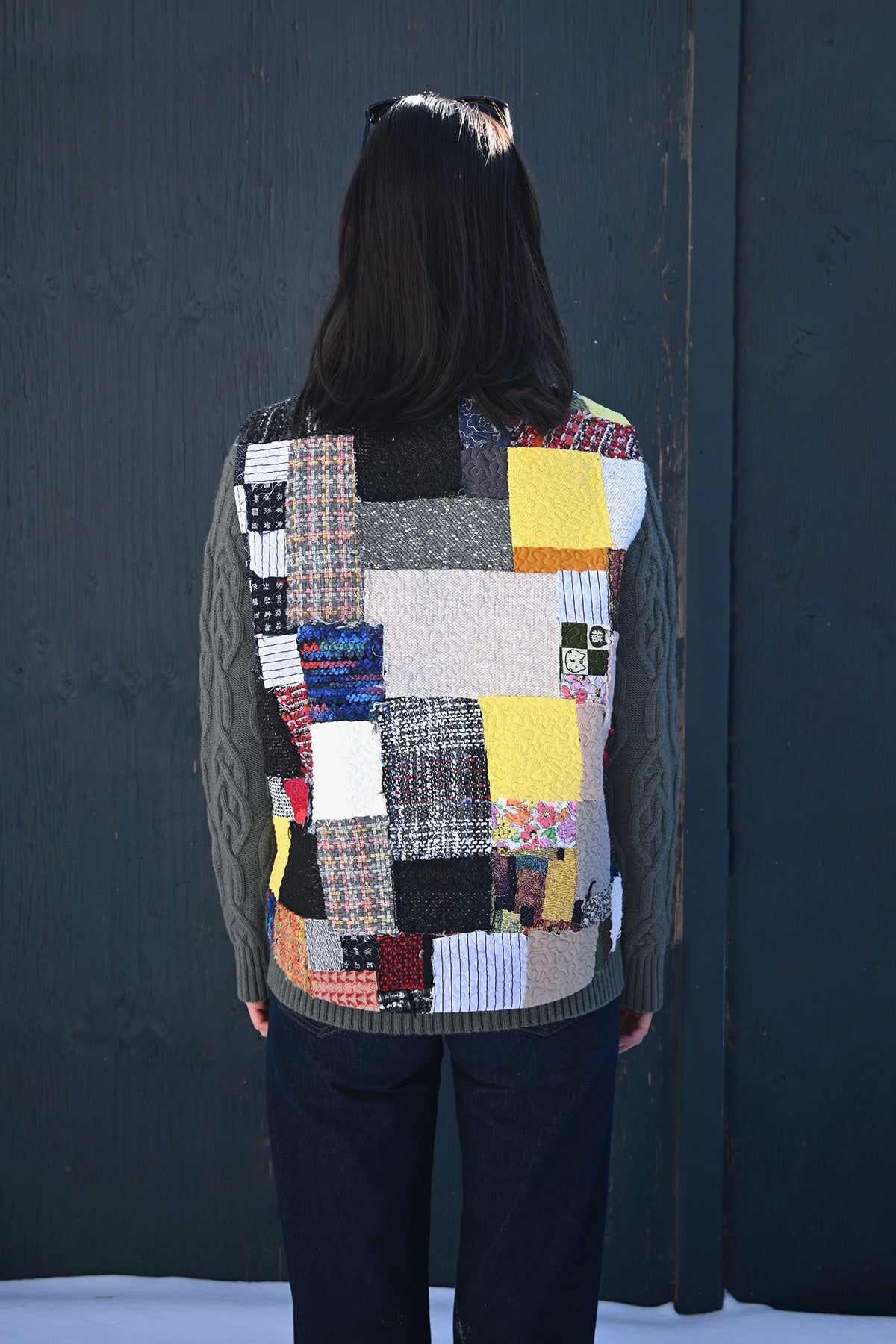 Patchwork Cotton Vest