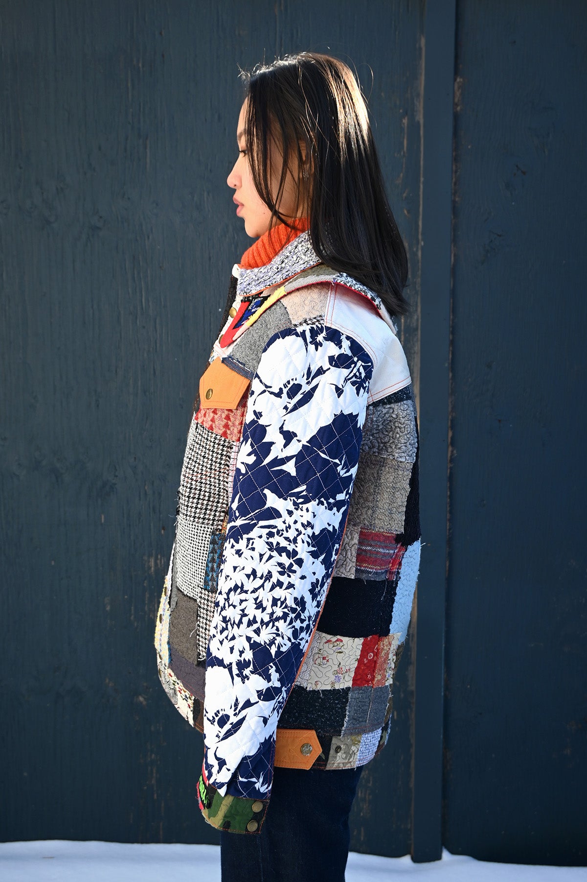 Quilted Patchwork Jacket