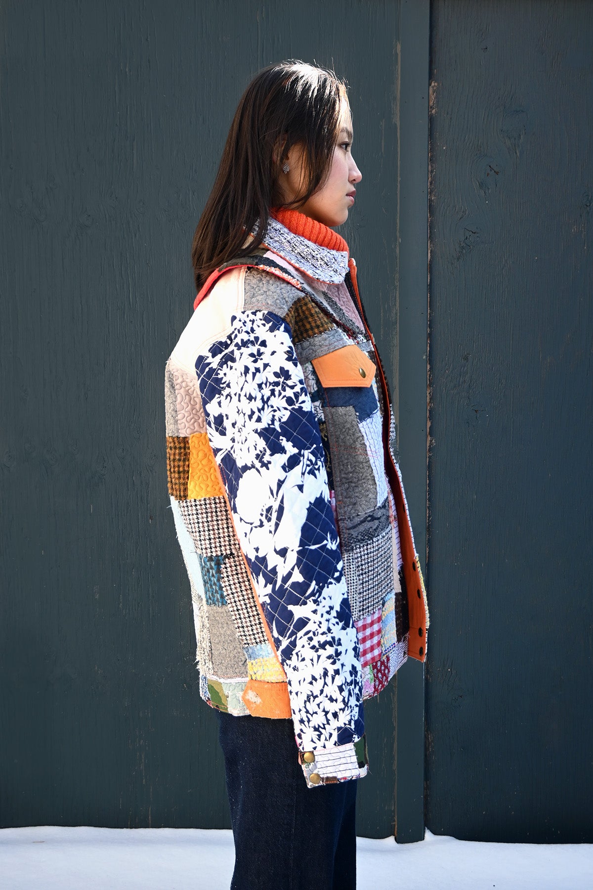 Quilted Patchwork Jacket