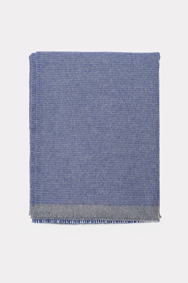 Woven Amethyst Cashmere Throw
