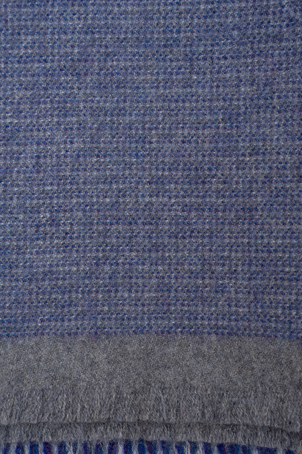 Woven Amethyst Cashmere Throw