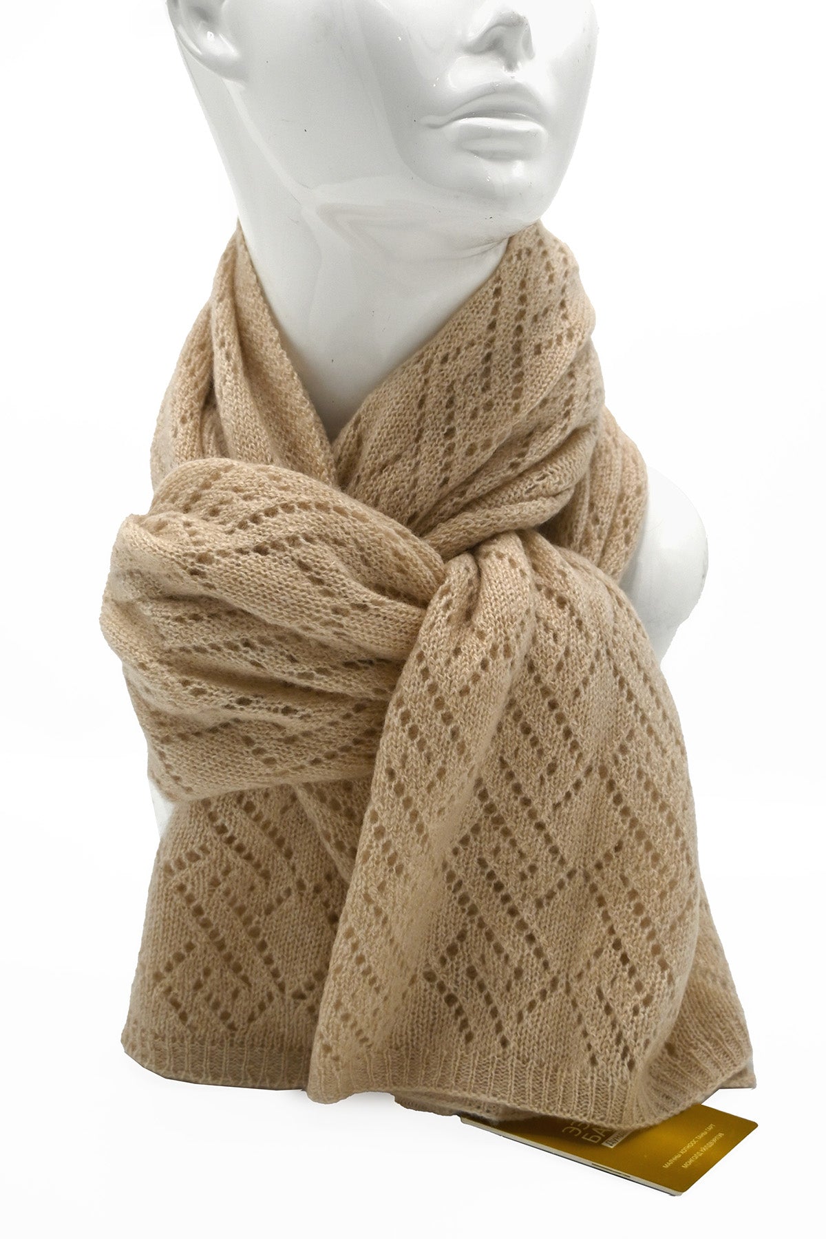 Open-knit Cashmere Shawl