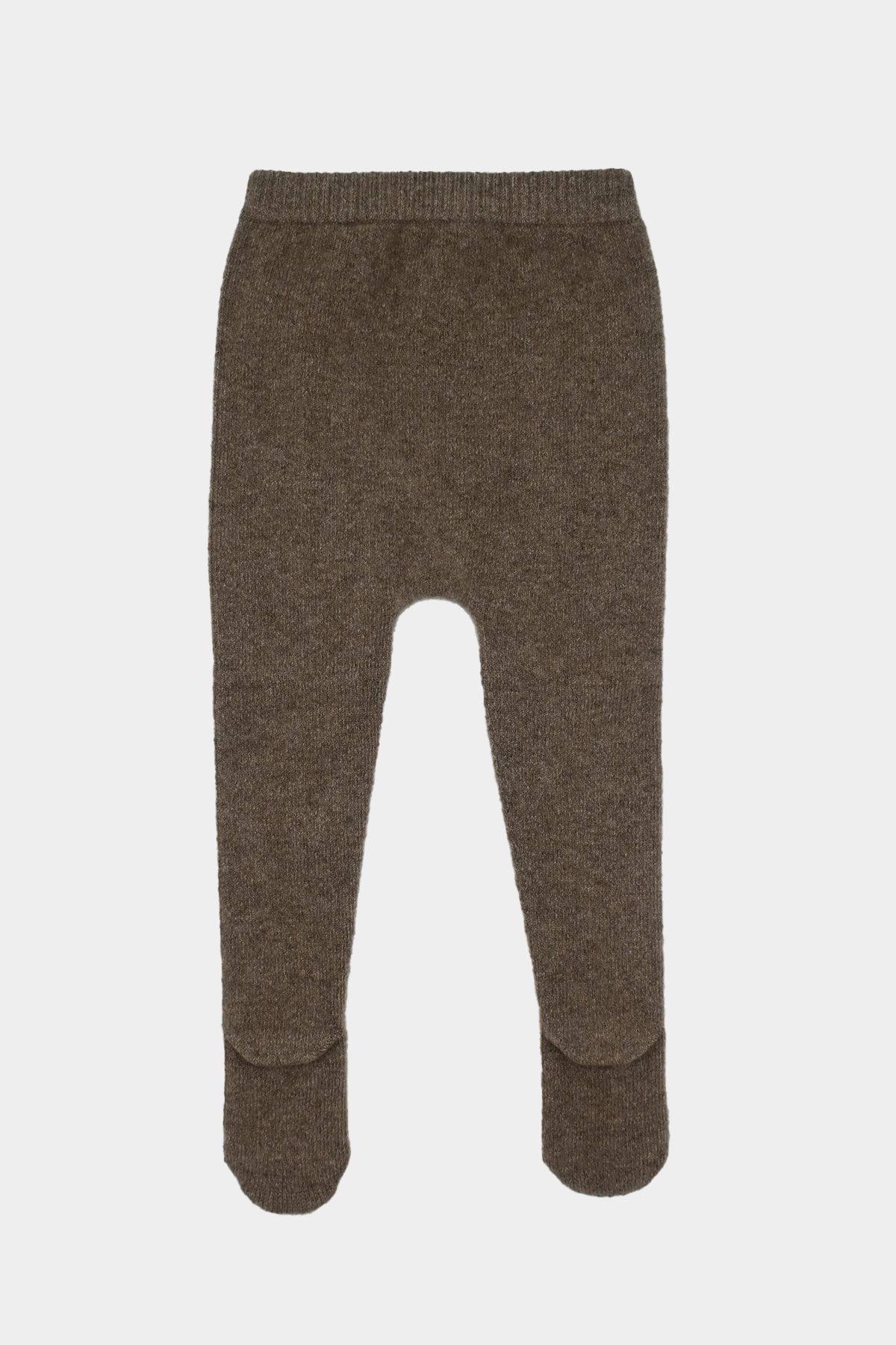 Brown Cashmere Baby Tights