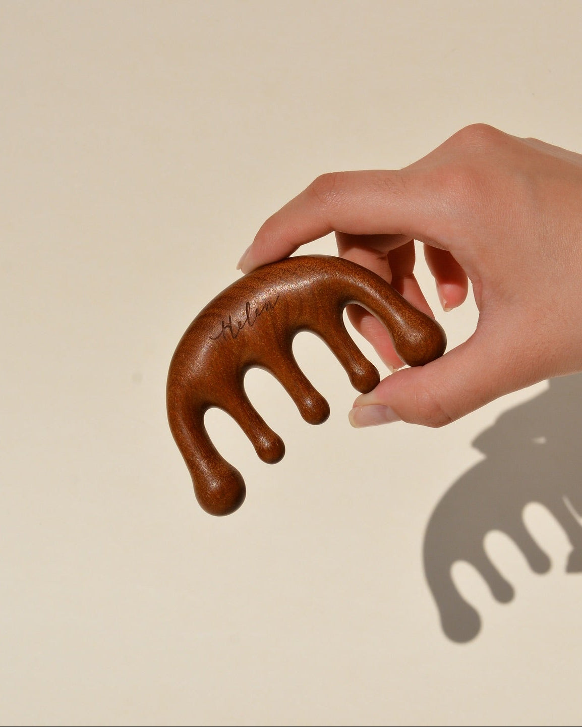 Wooden Scalp Massager