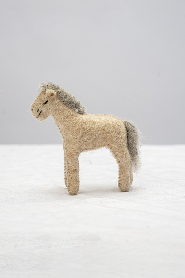 Felt Wool Baby Horse