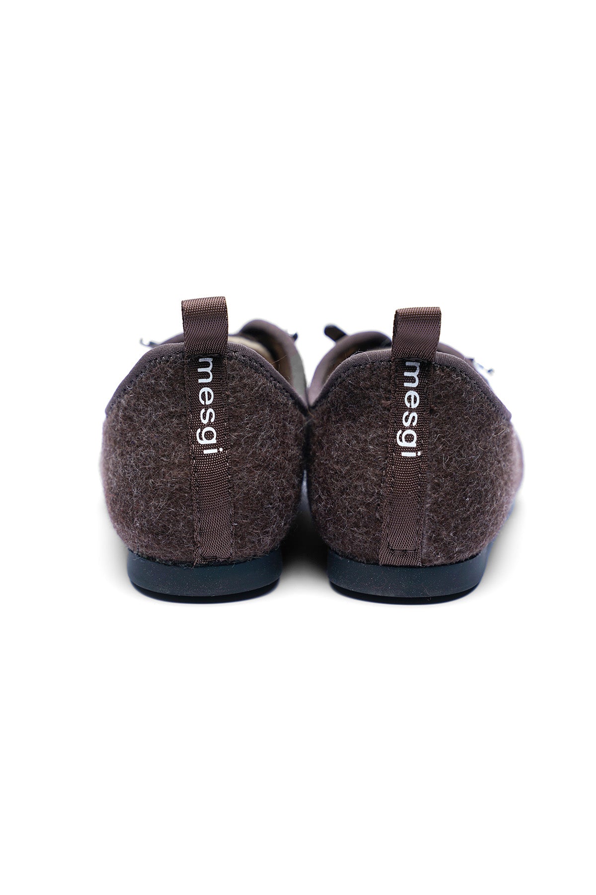 Cashmere Derby Shoes in Brown