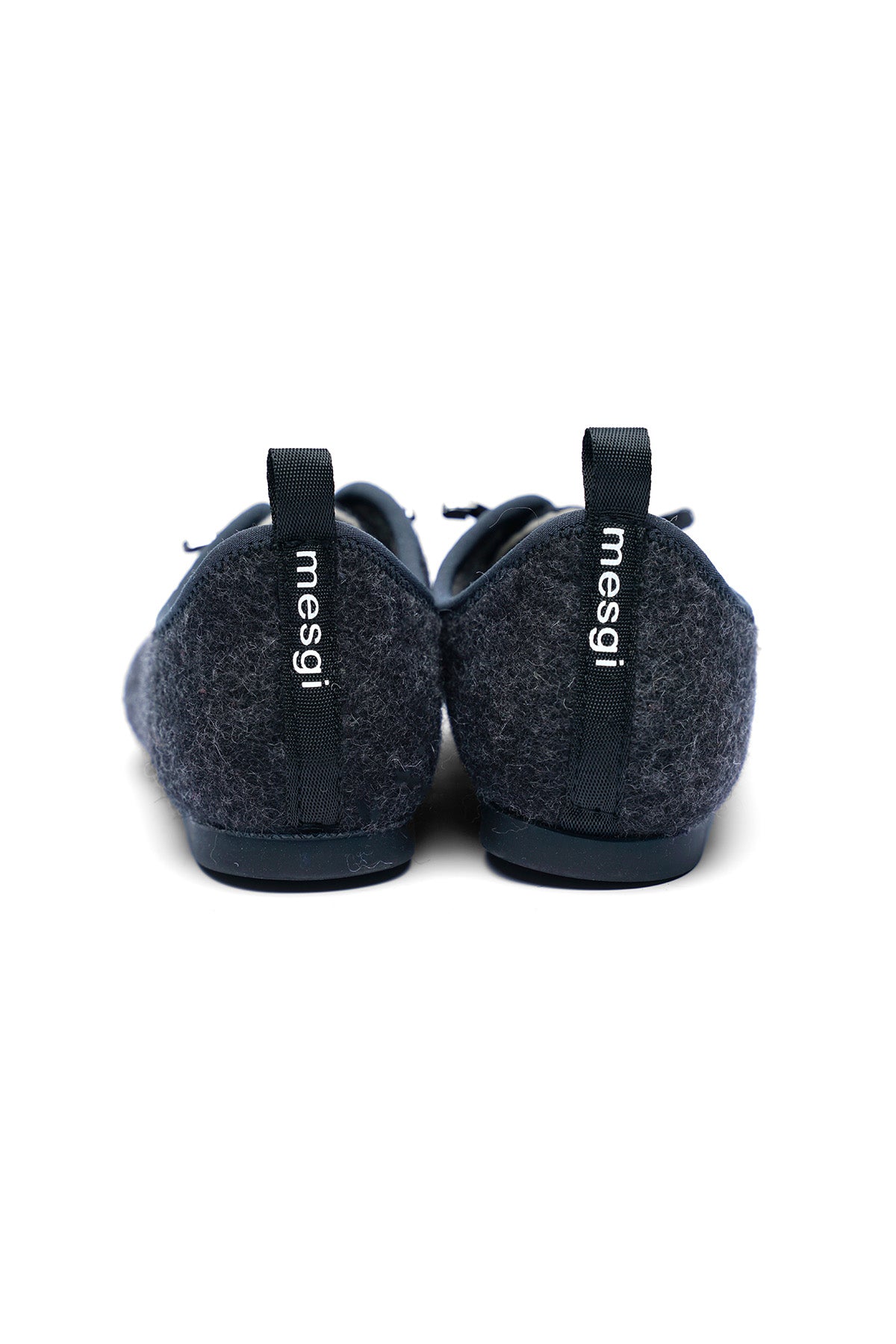 Cashmere Derby Shoes in Charcoal