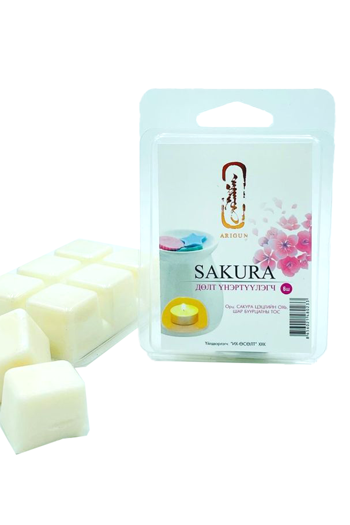 Soy wax, handmade sakura wax melts