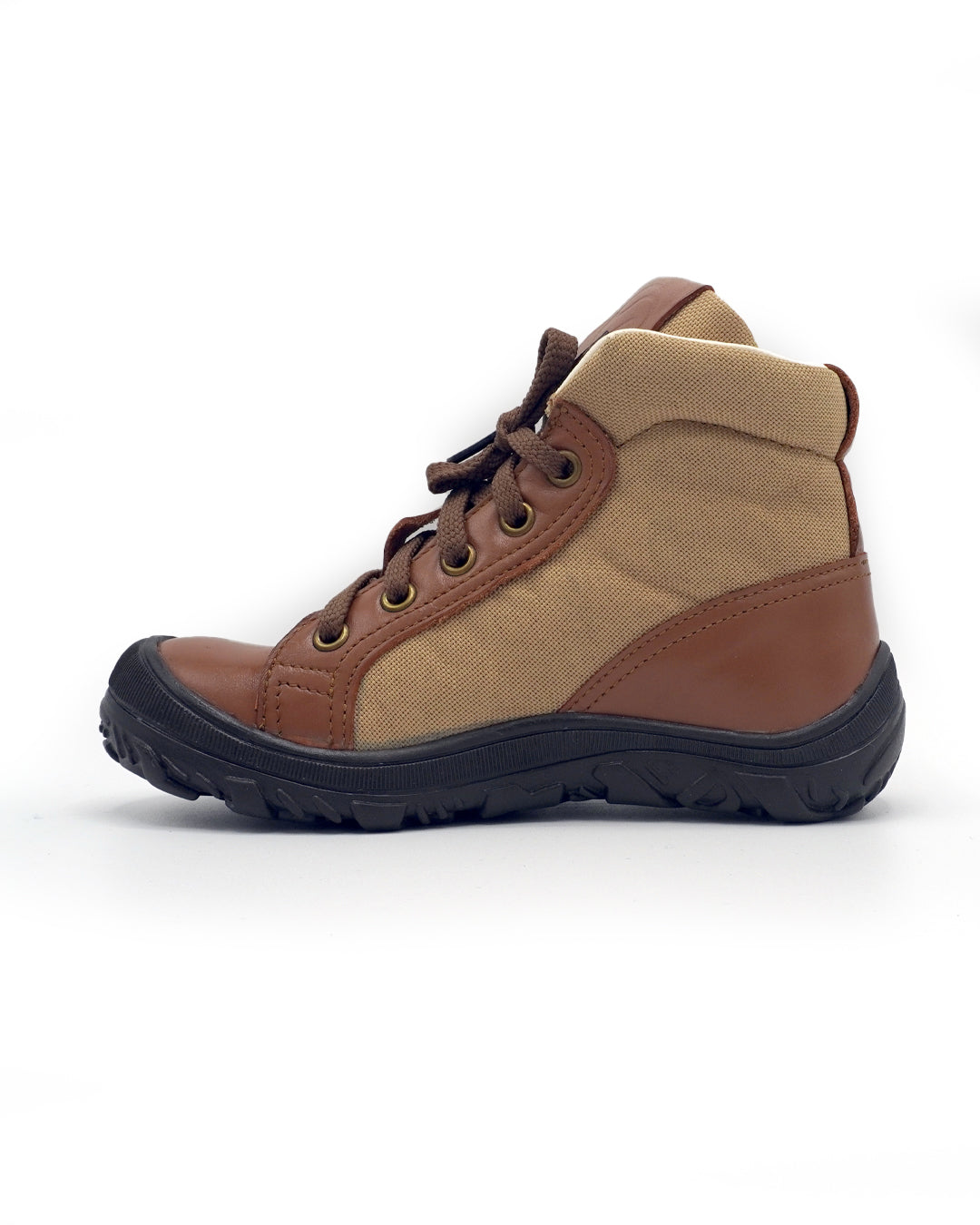 Ankle Length Leather Boots for Kids