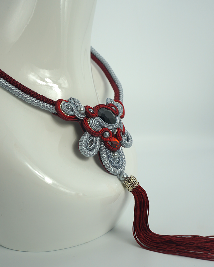Long Handmade Necklace by Siilengoo