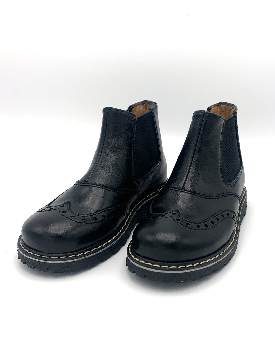 Ankle Length Leather Boots for Kids