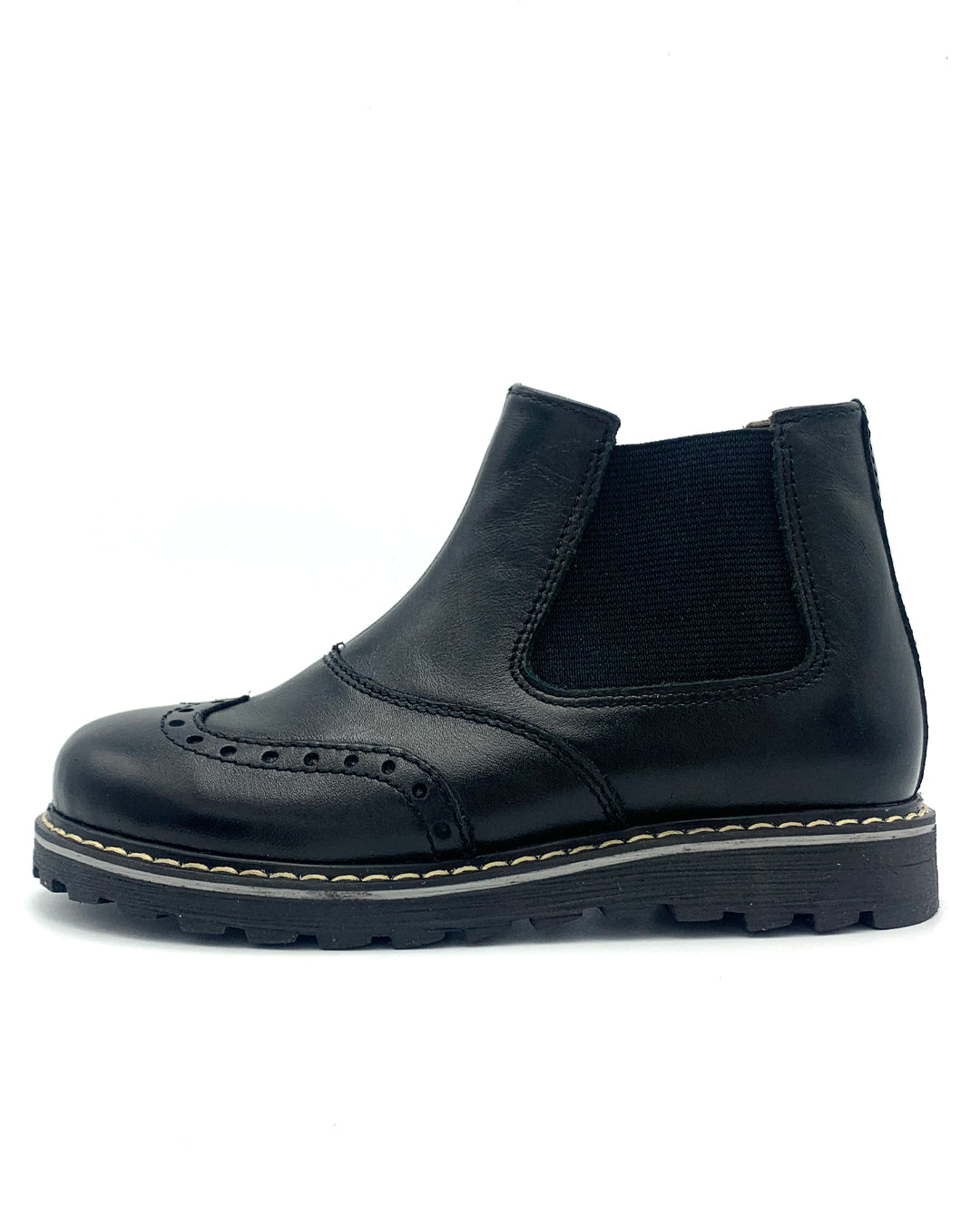 Ankle Length Leather Boots for Kids