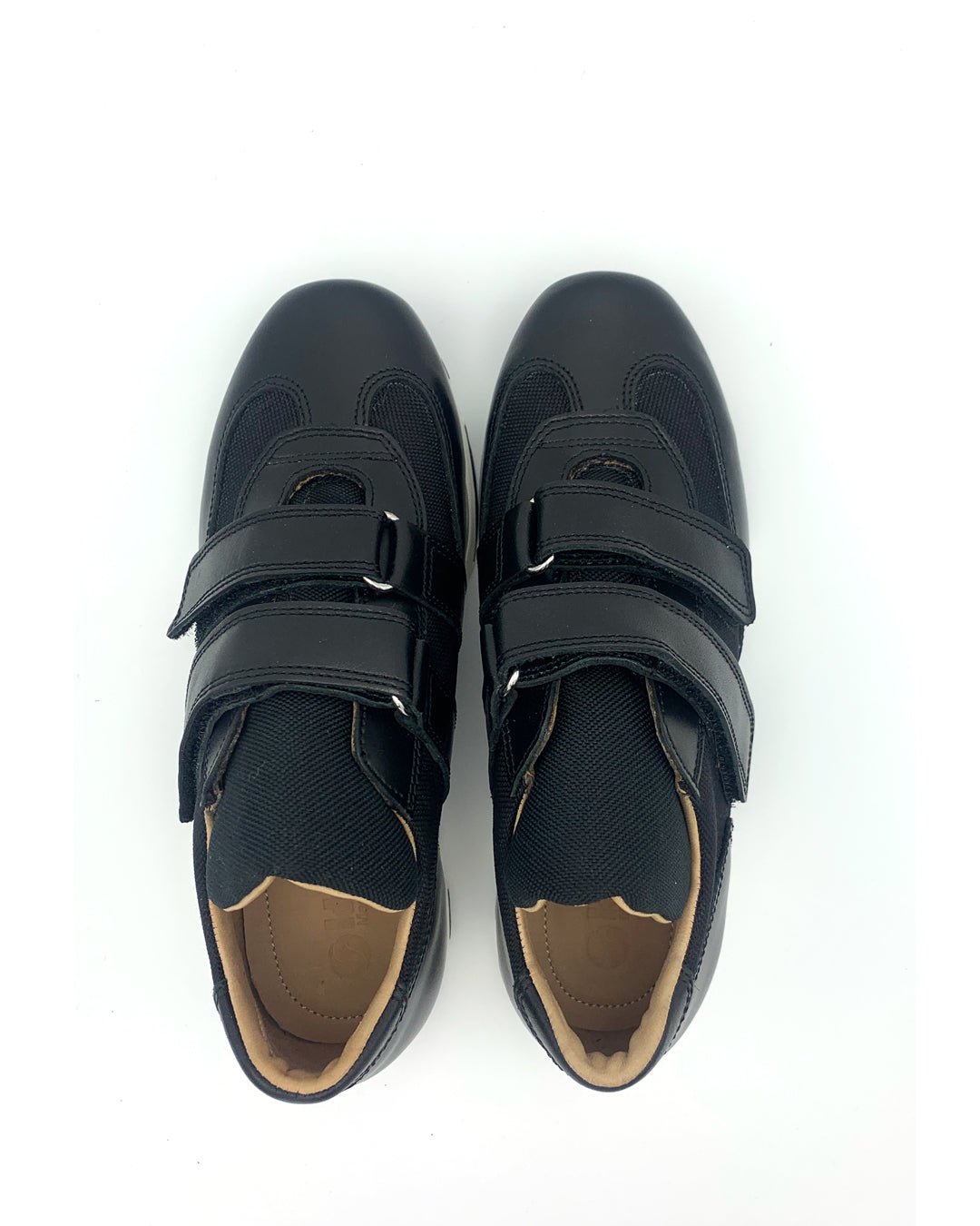 Leather Sneaker with Loop Straps