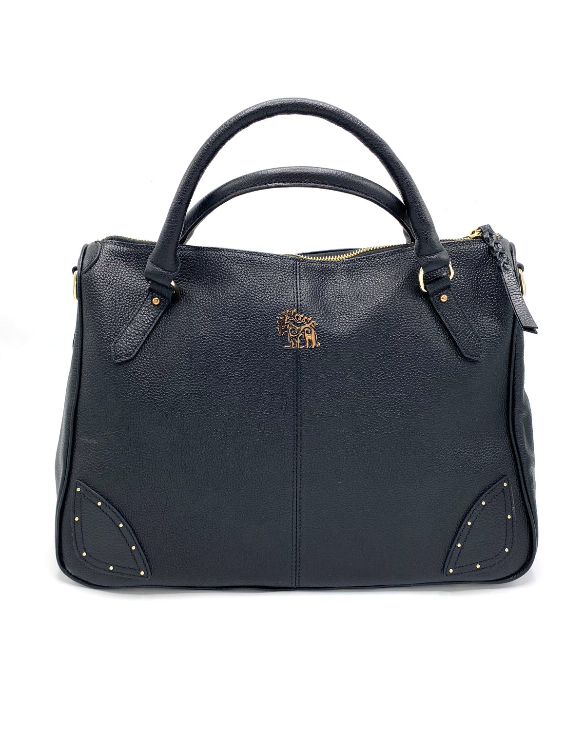 Genuine Leather Women&#39;s Bag Black