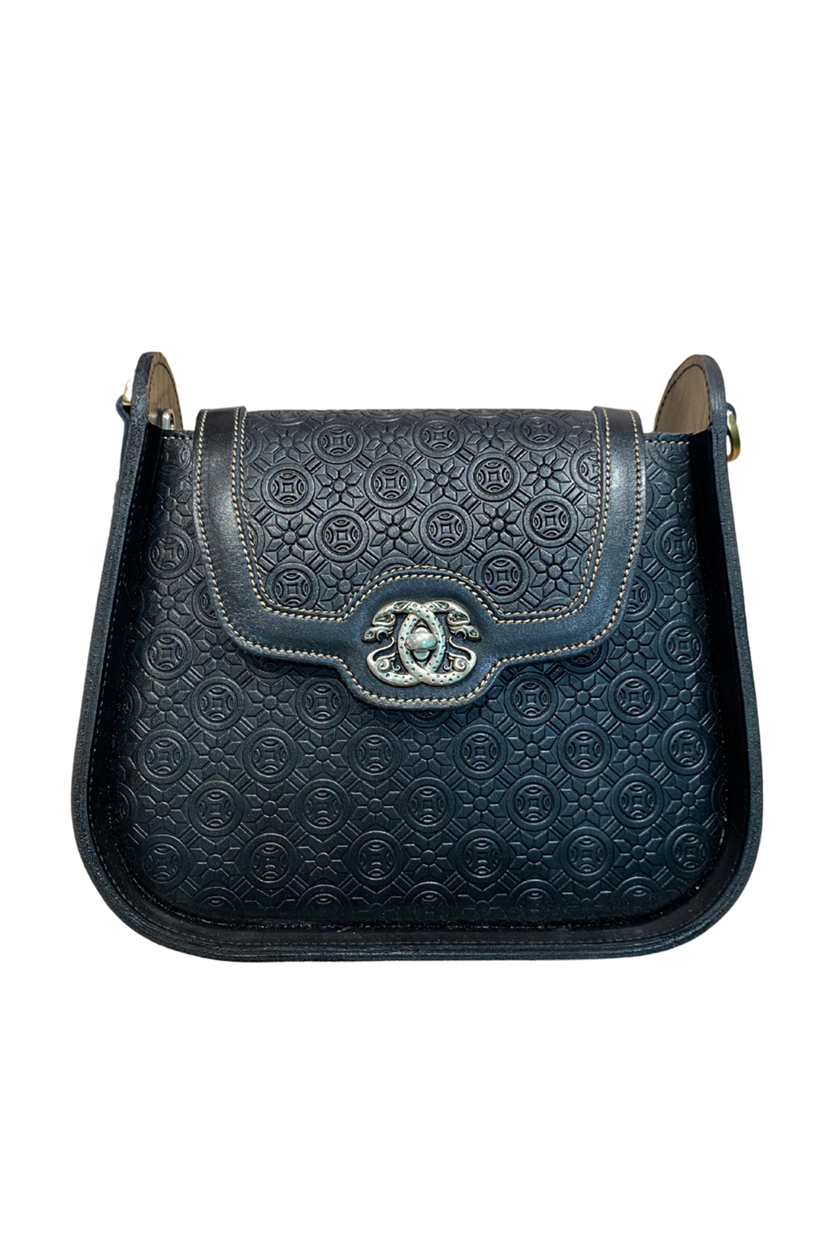 Medium Size Leather Handbag