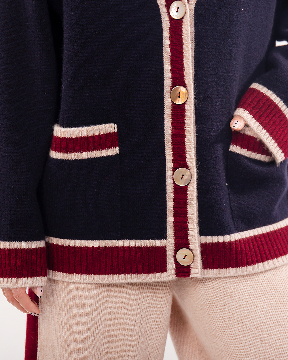 Buttondown Cashmere Cardigan
