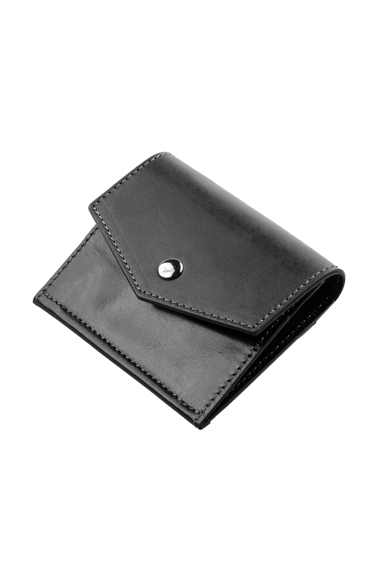 Envelope Leather Card &amp; Coin Case