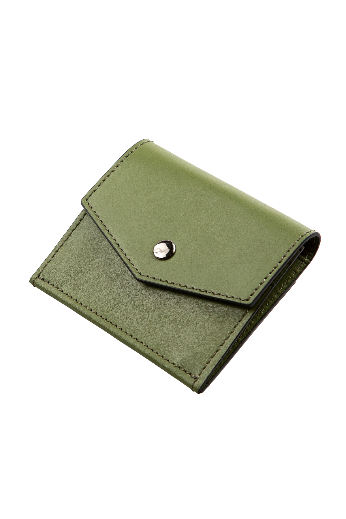 Envelope Leather Card &amp; Coin Case