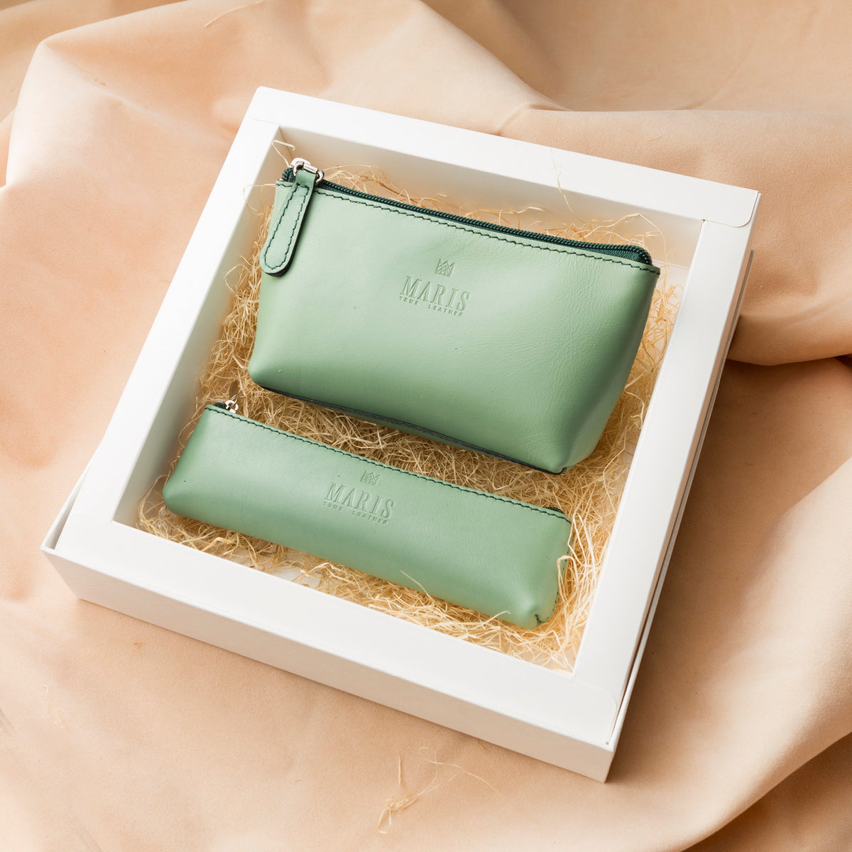 Leather Accessories Gift Set