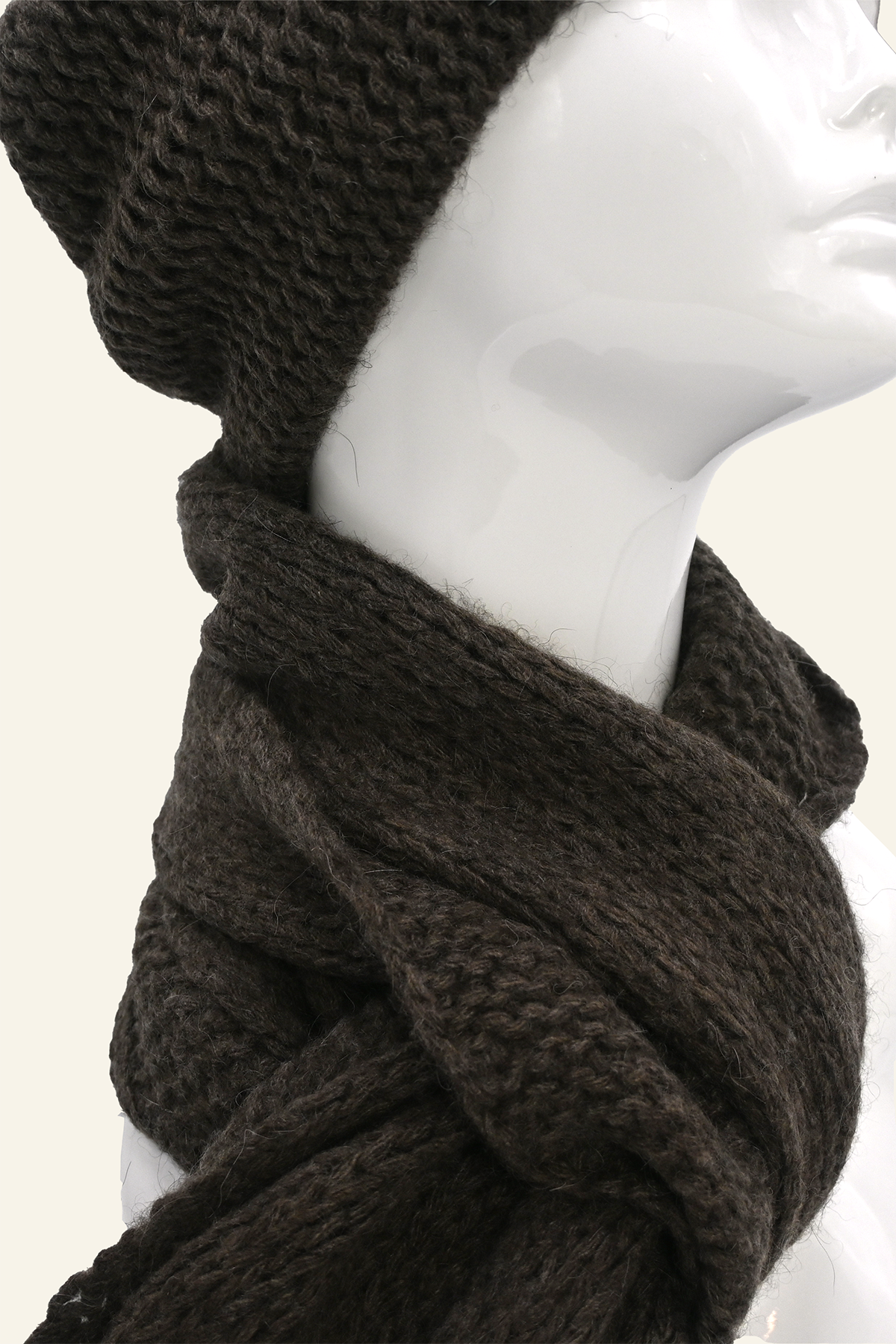 Yak Wool Hat &amp; Scarf Set