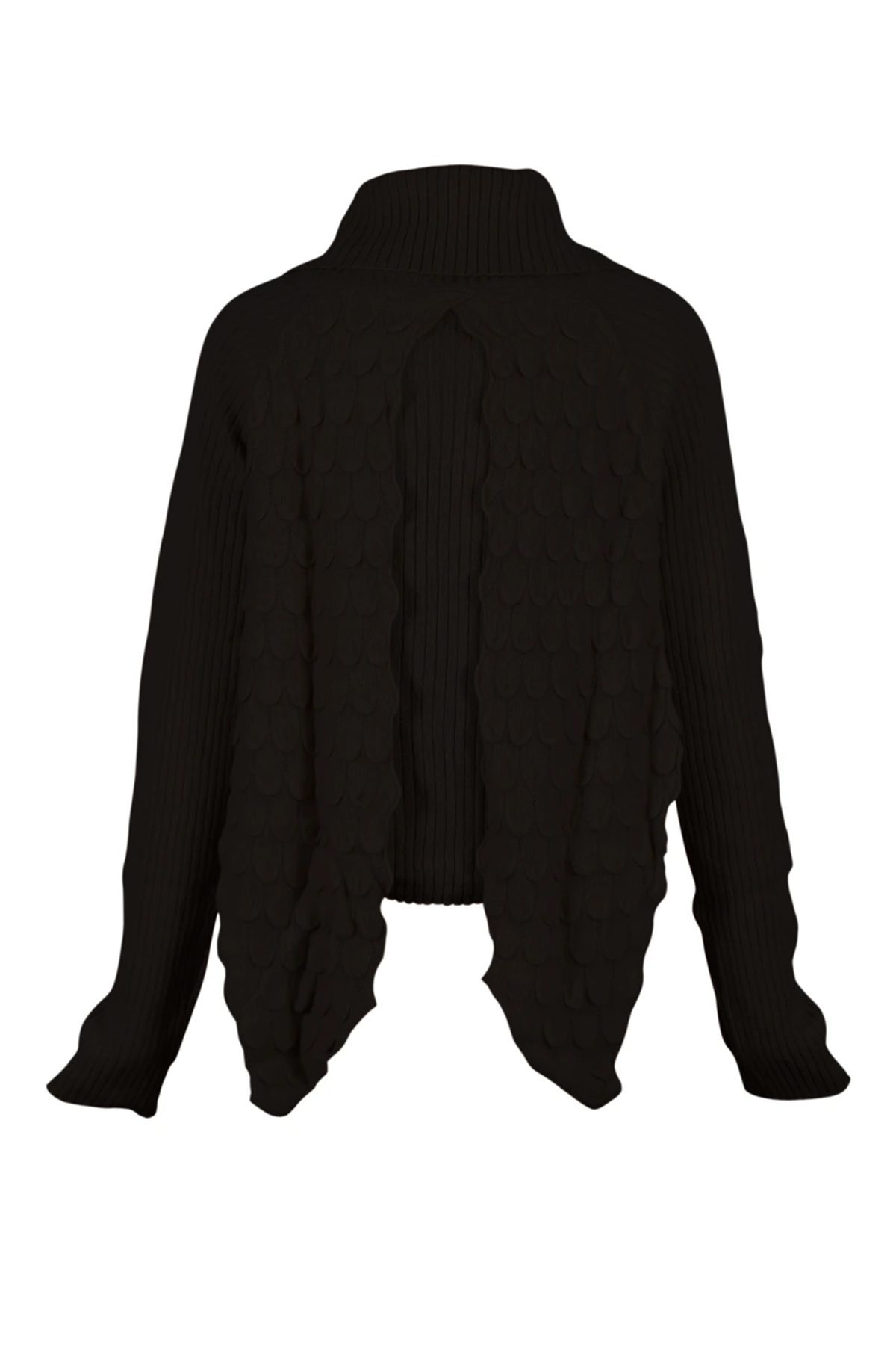Cashmere Button down with Wing